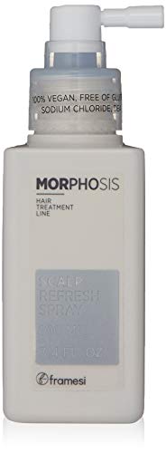 Framesi Morphosis Refresh Scalp Spray, 3.4 fl oz, Leave In Scalp Treatment Spray, Color Treated Hair, Travel Size
