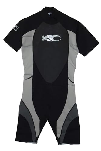 Bradley X2O Men's Spring Wetsuit 3:2 Silver - Large