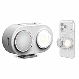 Fotorgear FL01 COB - Luz flash para teléfono móvil (15 W, adherencia magnética, 35 g, 5700 K/92+CRI, compatible con iOS/Android para luz nocturna, retratos y fotografía de productos)