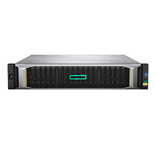 Hewlett Packard Enterprise MSA 2052 SAN Dual Controller SFF array di dischi 1,6 TB Armadio (2U) Nero, Argento