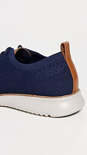 COLE HAAN Mens 2.Zerogrand Stitchlite Oxford, Marine Blue/Vapor Grey, 10-M US | Image 2