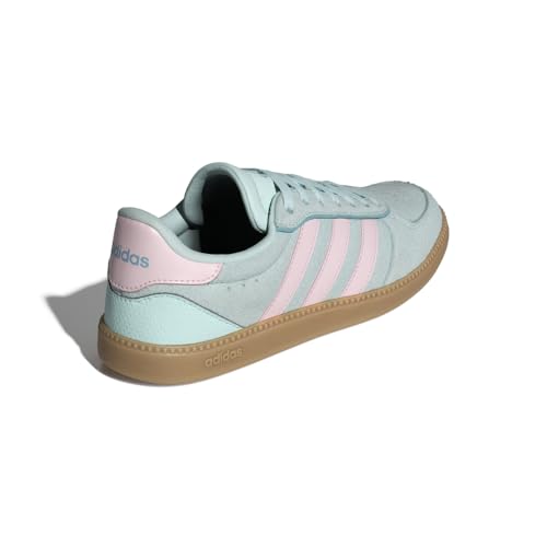 Image of adidas Womens Breaknet Sleek Sneakers Shoes Casual - Brown