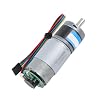 36-555 DC 12v 24v Planetary Gear Motor Micro Engine with Encoder(24v 22rpm,8mm)
