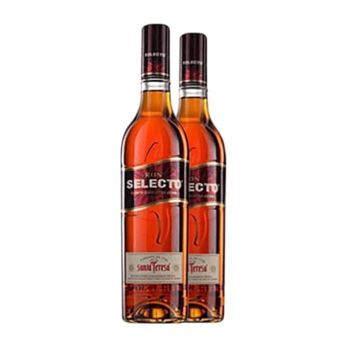 Ron Santa Teresa Selecto Extra Añejo 70 cl (Caja de 2 Botellas de 70 cl)