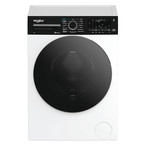 Whirlpool WAM 76WBC IT – Waschmaschine 7 kg freistehend, Frontlader, 1400 U/min, Klasse A, Technologie 6°SENSO, AutoDose, Steam Refresh, FreshCare+, HomeWhiz – 84,5 x 60 x 49,6 cm (HxBxT)