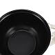 Elektrischer Hot Pot, Tragbarer Antihaft-Multikocher, 2 Gänge, Tragbarer Antihaft-Mini-Multifunktionskocher mit Griff für Nudelsuppe, Steak, Ei, Haferflocken, Weiß, 1,8 L, 600 W