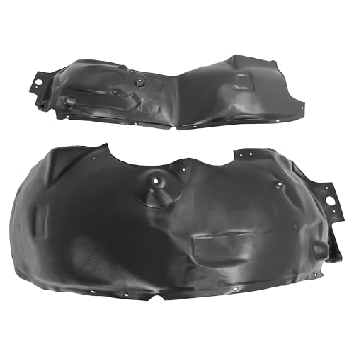 Image of ALMULOO Fender Liner Pair Compatible with 2011-2016 Ford F-250 /F-350 /F-450 /F-550 Super Duty,Replaces BC3Z16055A BC3Z16054B FO1248159 FO1249156,Wheel Liner Splash Shields Guard Inner Panel