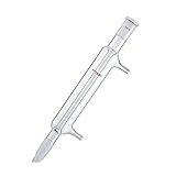 SHAUSE Lab Liebig Condenser Reflux Column with 24/40 Joint, Length 200mm φ10mm Hose Connection
