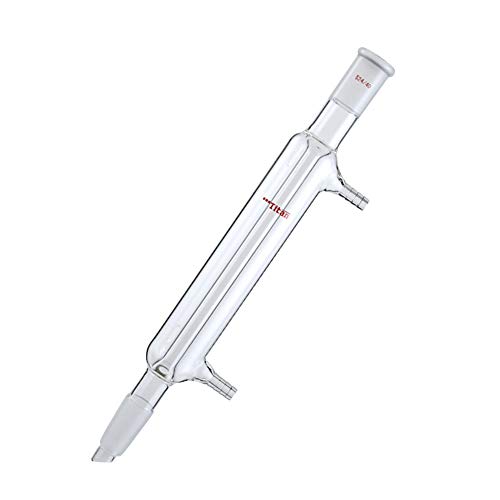 Shause Lab Liebig Condenser Reflux Column With 24/40 Joint, Length 200Mm Φ10Mm Hose Connection #TOP27