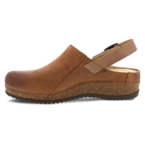 Image of Dansko Merrin Sling-Back Mule Clog for Women-Dual-Density Cork /EVA Midsole and Lightweight Rubber Outsole Provide Durable and Comfortable Ride