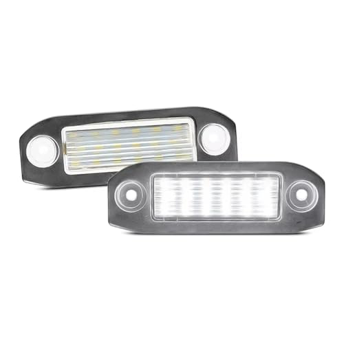 Luz trasera matrícula LED para Volvo C30 S40 S60 S80 V50 V60 V70 XC70 juego de 2 piezas 30634190