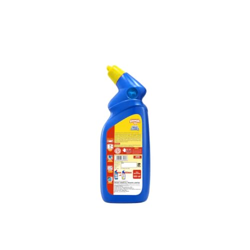 Image of GAINDA Toilet Cleaner Liquid Disinfectant Bowl Pot Cleanser Safe Hygienic Bathroom Stain & Odour Remover for Commercial Use Removes 99.9% Germs, 650 ml