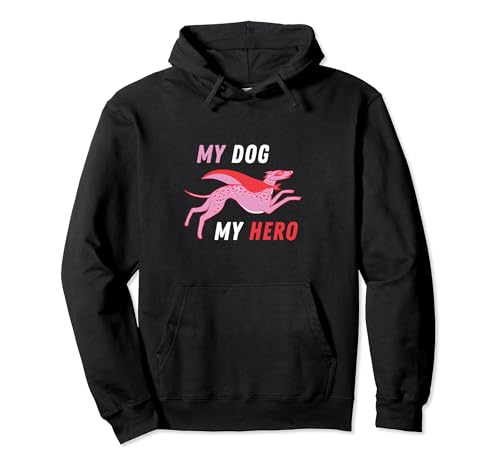 Photo de My Dog My Hero Chien Humour Dog Lover Amoureux Sweat à Capuche