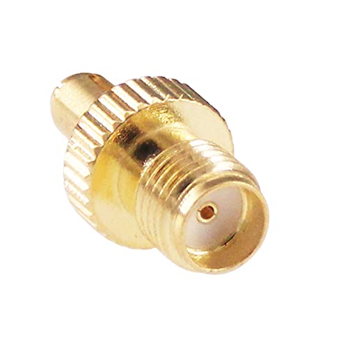 5 adaptadores SMA hembra a TS9 macho coaxial RF miniatura 4