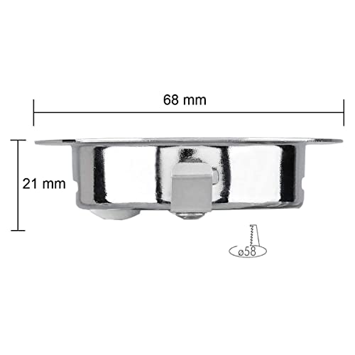 Kit 3 Faretti con lampada alogena da incasso per