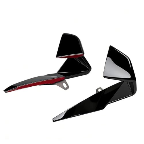 Becquet avant aérodynamique de luxe finition gloss black pour carénage ZX-6R 2024-2026