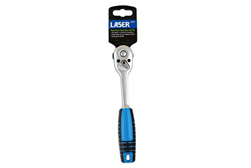 Laser 6667 Heavy Duty Ratchet 3/8"D, Silver - Image 2