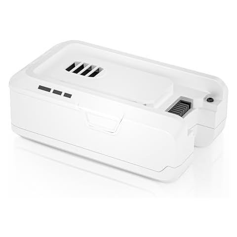 (No Charging Port-Charge by Wall Mount Docking Station) 3500mAh Replacement Battery for Tineco A11 Hero/A11 Hero EX/A11 Tango/A11 PET/A11 PET EX Cordless Vacuum Cleaner fit for Tineco A-11 Battery Cover