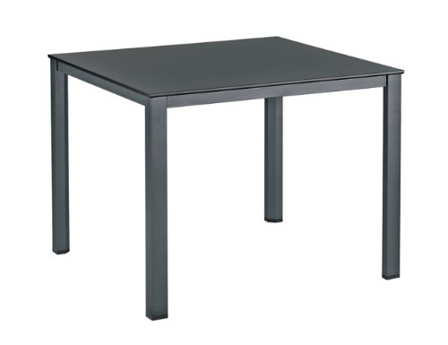 Preisvergleich Produktbild Kettler Tisch, 95 x 95 cm, anthrazit / anthrazit