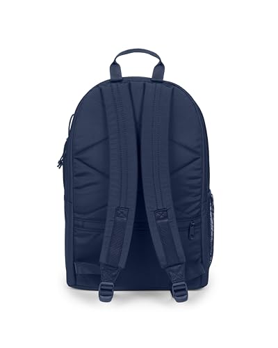 Image of EASTPAK Double Pro - 32L Performance Backpack with 16 inch Laptop Sleeve, Dual Compartments, Security Pocket, Bottle Holder & Organizer, Nighttime Navy
