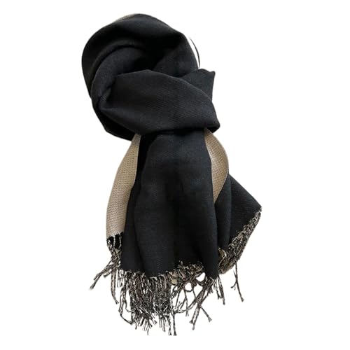 Pashmina en cachemire femme, châle épais de qualité supérieure