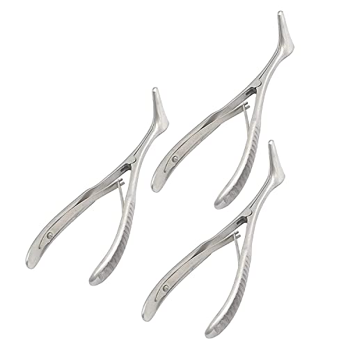 WellnessD'Light - Lot of 3 Pcs Vienna Nasal Speculum (Large) ENT Instruments Stainless Steel Premium Quality