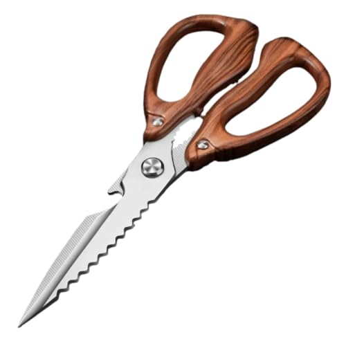 Tijeras de cocina: tijeras multiusos de acero inoxidable for pollo, pescado, abridor de botellas y nueces(Kitchen Scissors)