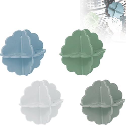 CBVRUKJ 洗濯ボール 洗濯用品 洗濯機 ドライヤーボール ランドリーボール 洗濯物の絡みを防止するボール 除毛 ホコリ取り 絡み防止 抜け毛取り 洗濯 ペットの毛取り 衣服を傷つけず 再利用可能(ランダムな色)