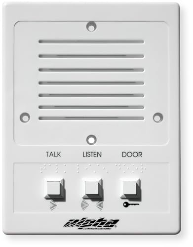 Alpha Communications IS543 Universal Intercom Station, Door Entry, Call Button Functionality, Remote Access, Clear Audio, Durable Construction