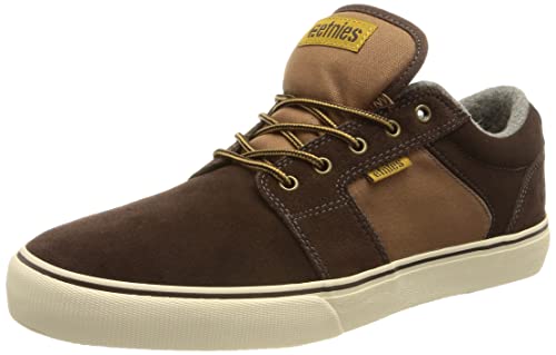 Image of Etnies Barge LS - Classic Skate Look, Slim Vulcanized Silhoutte, Hefty Armored Collar, Reinforced Vulc