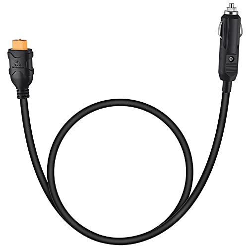 Batterymons シガーソケットからXT60充電ケーブルポータブル電源充電用ケーブル 1.5m,16 AWG、100%銅線