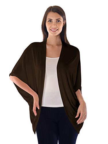 DFF Shop Women's Batwing Half Sleeve Open Cardigan (Size: S- 5X)