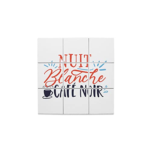 Carreaux céramique décoratifs 10,8 x 10,8 cm pour faïence murale expresso