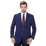 P&L Men's Classic Fit Blazer Stretch Sport Coat Suit Jacket for Business, Wedding & Formal, Regular & Big & Tall Cobalt Blue