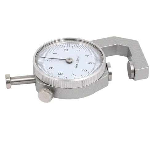 Image of precision dial pocket flat head thickness gauge,guage Measuring Tool,thickness gauge meter,thickness meter(0-20 mm)(A-GAUGE METTER)