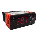 HEEZOU Schnell Reagierender Temperaturregler Für Gewerbliche Gefrierschränke Kühlschränke Und Glastüreinheiten Feinkostladen Temperaturregler