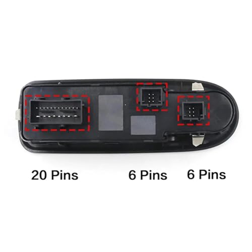 Interrupteur lève-vitre Peugeot 308 commande passager conducteur 96644917XT