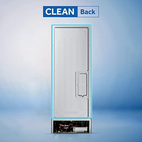 Image of Haier 256 L 3 Star Inverter Frost-Free Double Door Refrigerator Appliance (HEB-25TDS , Dazzle Steel, Convertible)