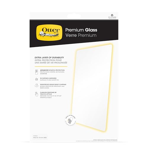 Protection avancée iPad Air 13 pouces Otterbox Premium Glass anti-rayures