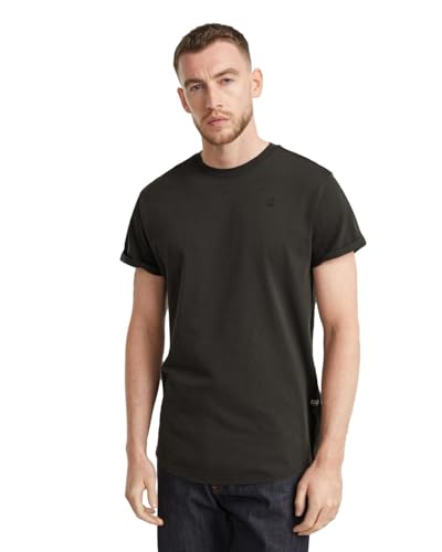 Photo de G-STAR Homme T-Shirt Lash, Gris (asfalt D16396-B353-995), S