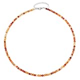 HAUTE QUALITÉ: Les chaînes sont testées plusieurs fois pour leur qualité en Allemagne. Entre autres choses, les pierres précieuses traitées sont contrôlées afin de garantir la meilleure qualité possible.