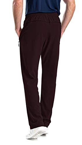 Image of clothin Mens Workout Athletic Pants Elastic-Waist Drawstring Pants for Sport Exercise Travel,Quick-Dry,Stretchy