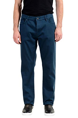 BURBERRY Brit Men's Blue Stretch Slim Leg Jeans US 40 IT 56