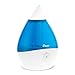 Crane Filter-Free Droplet, Cool Mist Humidifier, Blue and White