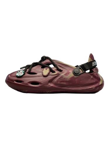 Image of The Souled Store Hydros: Men Clogs | Lightweight EVA Slip-on Sandals for Men with Adjustable Velcro Strap, Removable Laces & Detachable Naruto Silicone Charms
