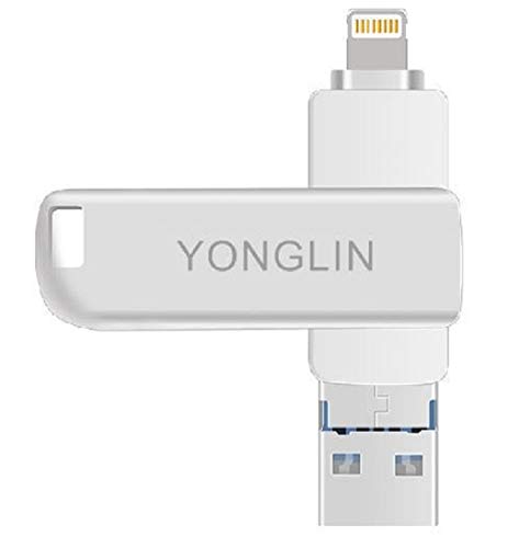 USB 3.0 Flash Drive for iPhone iPad Lightning External Storage Memory Stick,for iPhone