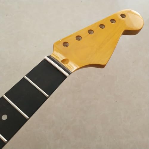 Manche de guitare 22 frettes 25.5" érable ébène pour luthier et remplacement - 2