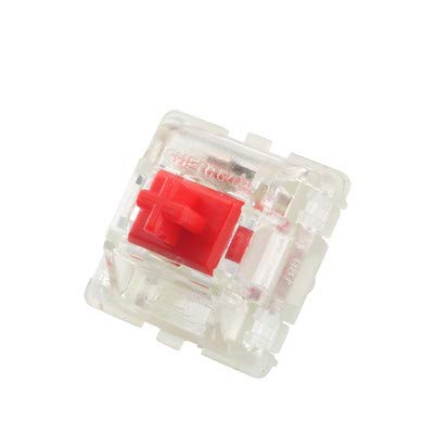 Genuine SMD RGB Cherry MX Switch 3-pin Mechanical Keyboard Speed Silver Mute red Blue Pink Switch (105pcs, Red 3 pin)