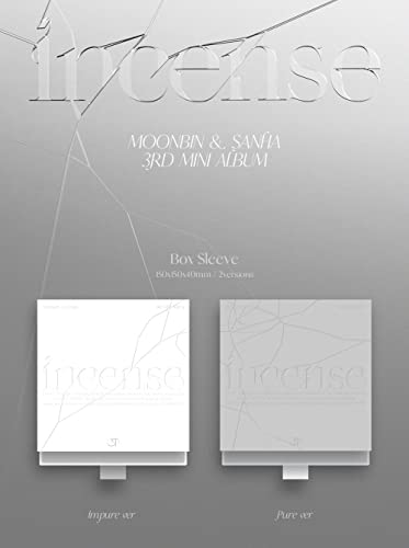 MOONBIN & SANHA INCENSE 3rd Mini Album l'authenticité de l'édition originale CD SET - 2