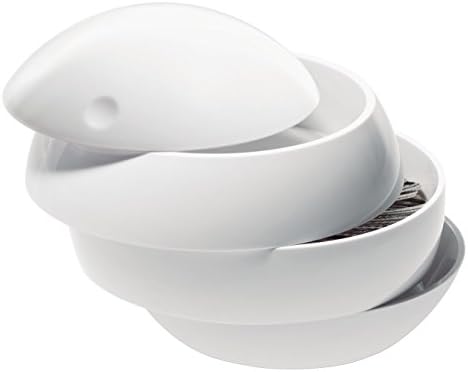Spirella Bowl Shiny ABS Beauty Tidy Box, White